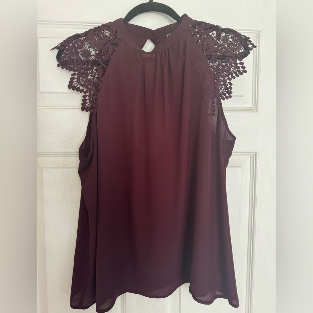 Express tank top with back cut out